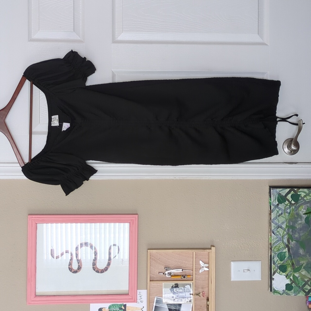 Black Midi Dress